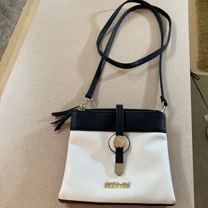 Reaction by Kenneth Cole Black and White Bag